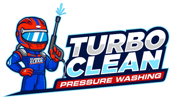 Turbo Clean Pressure Washing Logo - Navigation