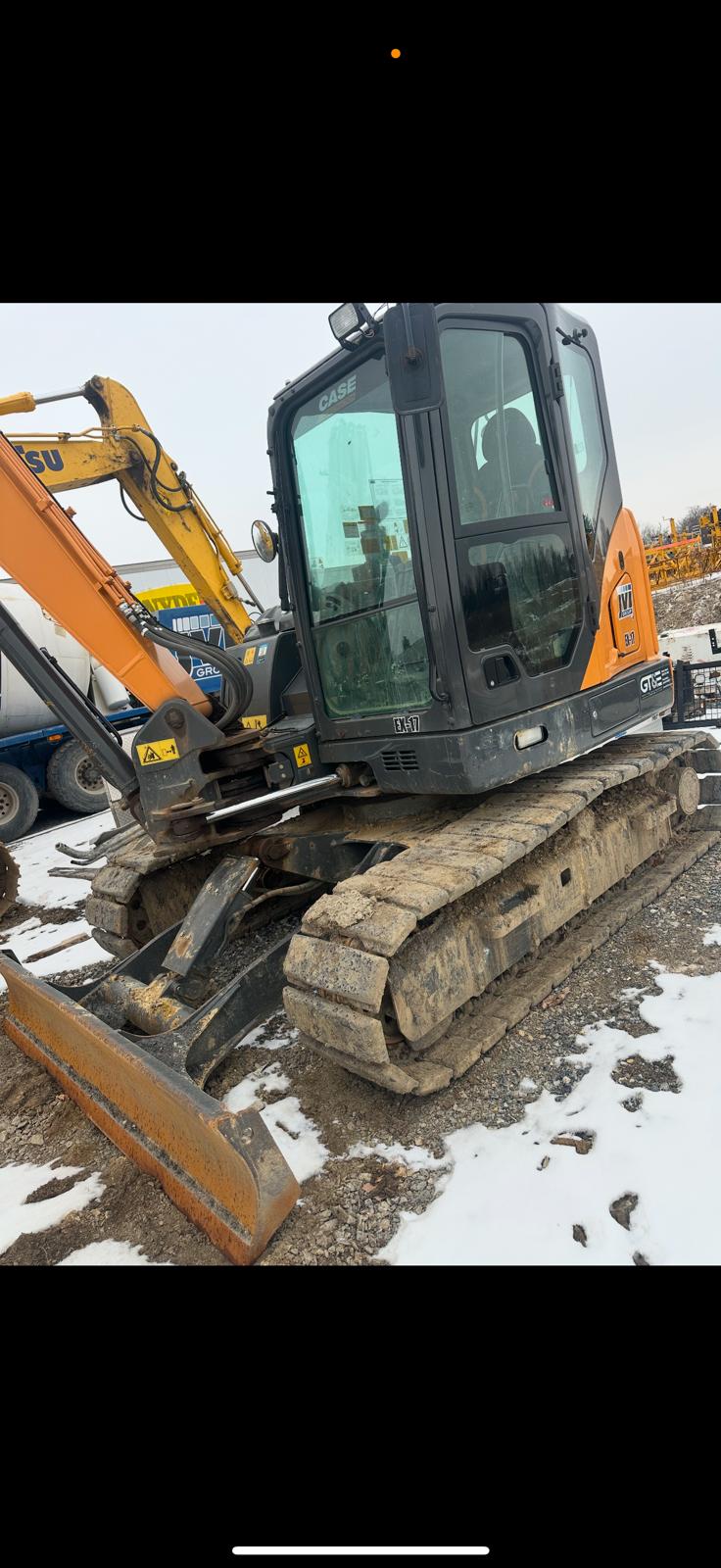 Deep Cleaning and Maintenance of CASE Excavator